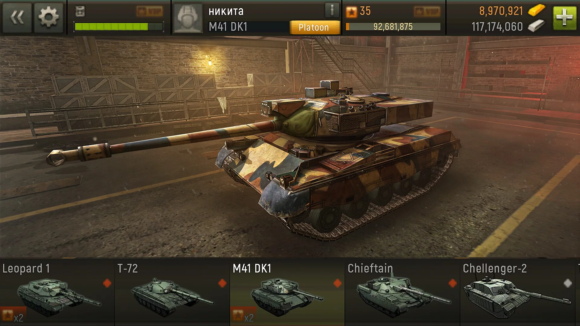 Изображение игры: Grand Tanks: WW2 Tank Games