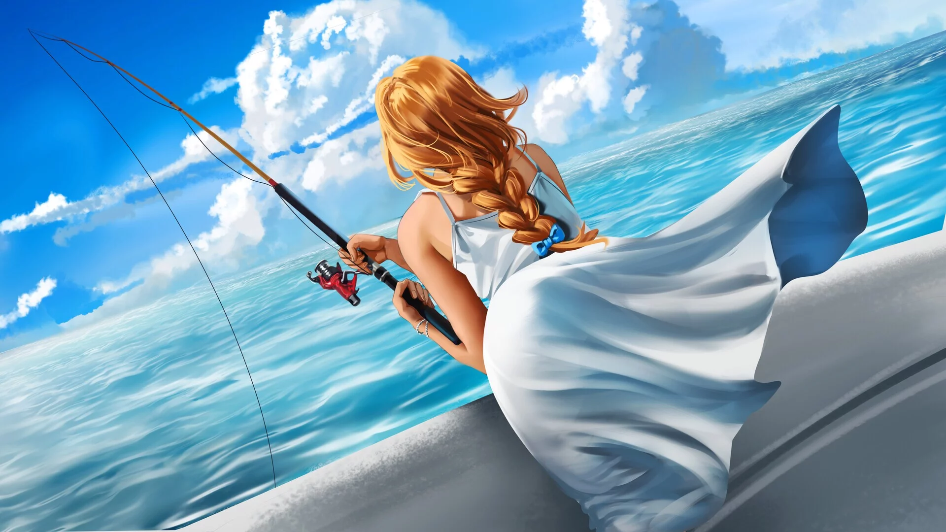 Изображение игры: Fishing and Girls