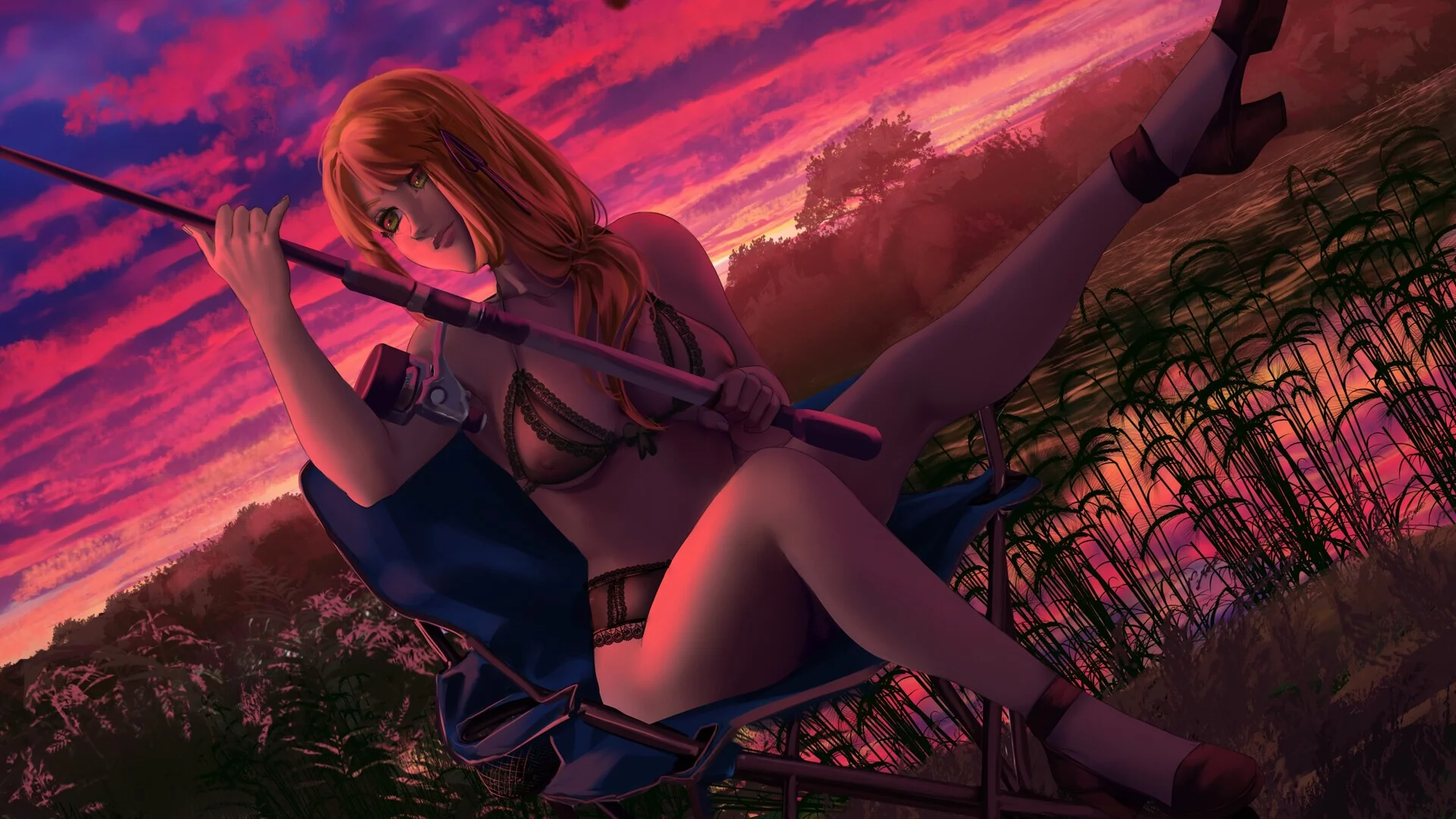 Изображение игры: Fishing and Girls