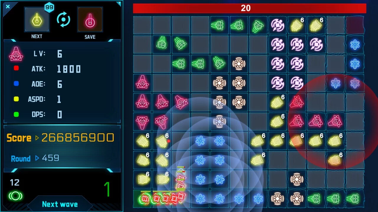 Изображение игры: MergeTD