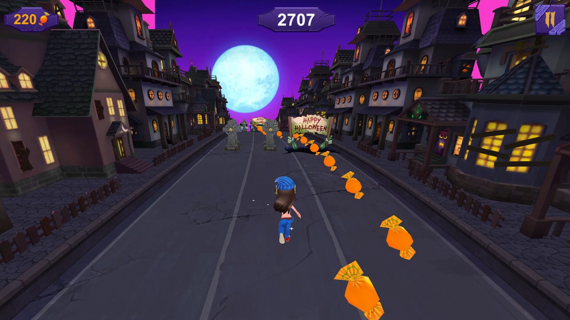 Изображение игры: Graveyard Sprint