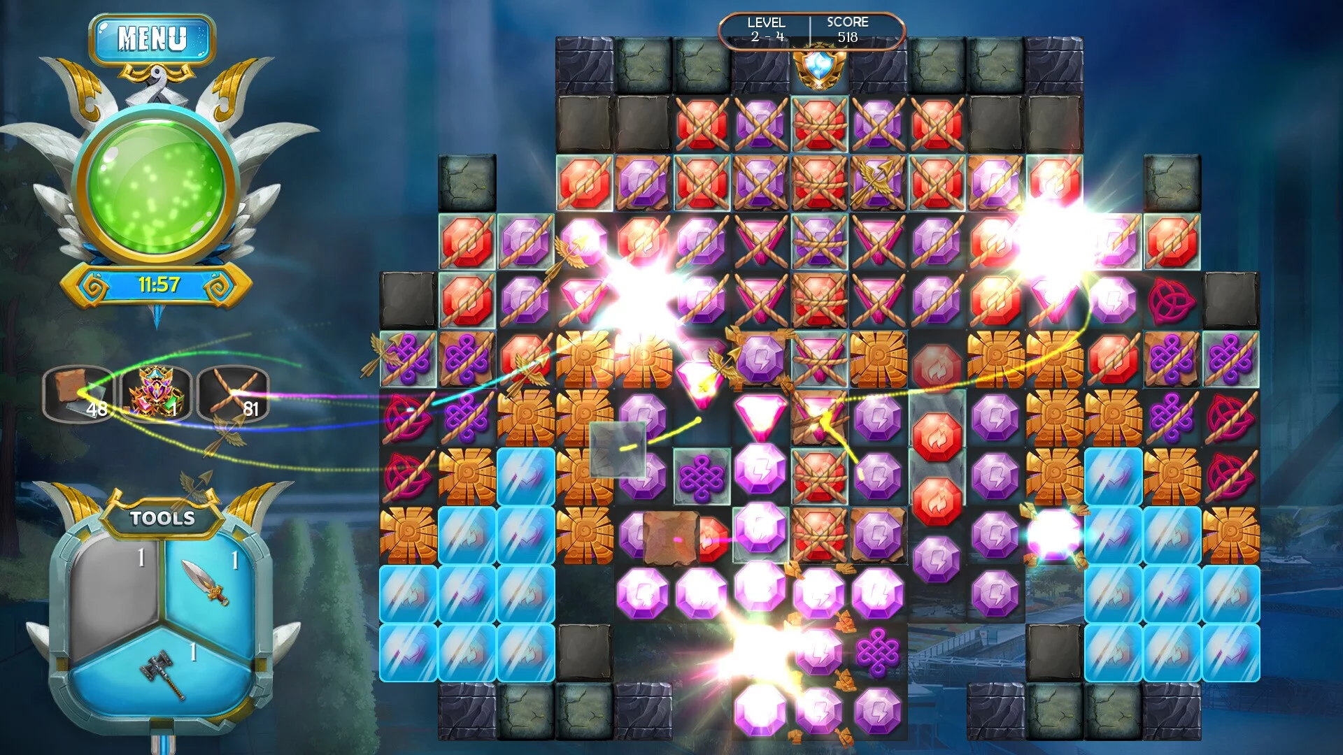 Изображение игры: Crystal of Atlantis