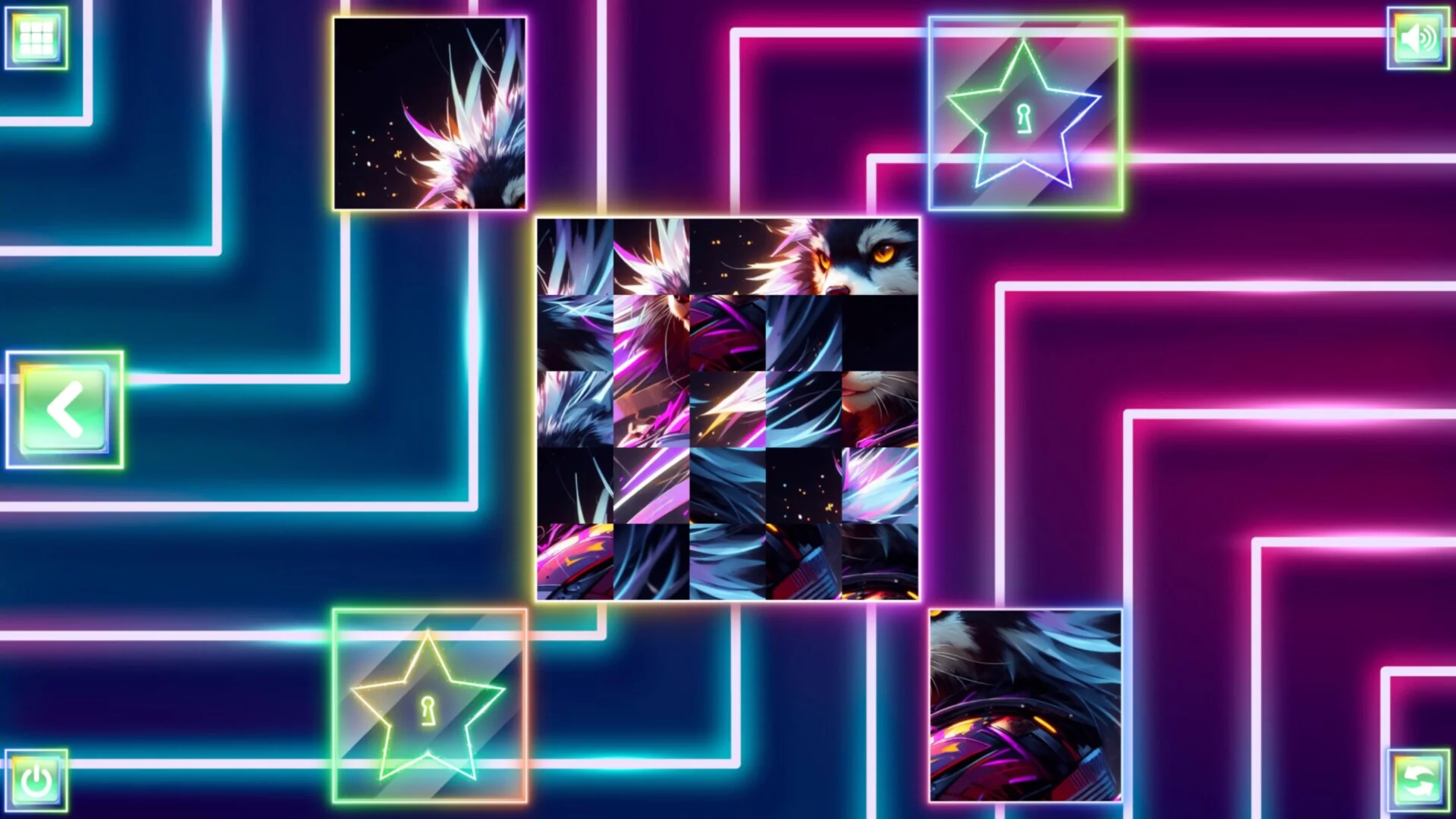 Изображение игры: Neon Fantasy: Animals