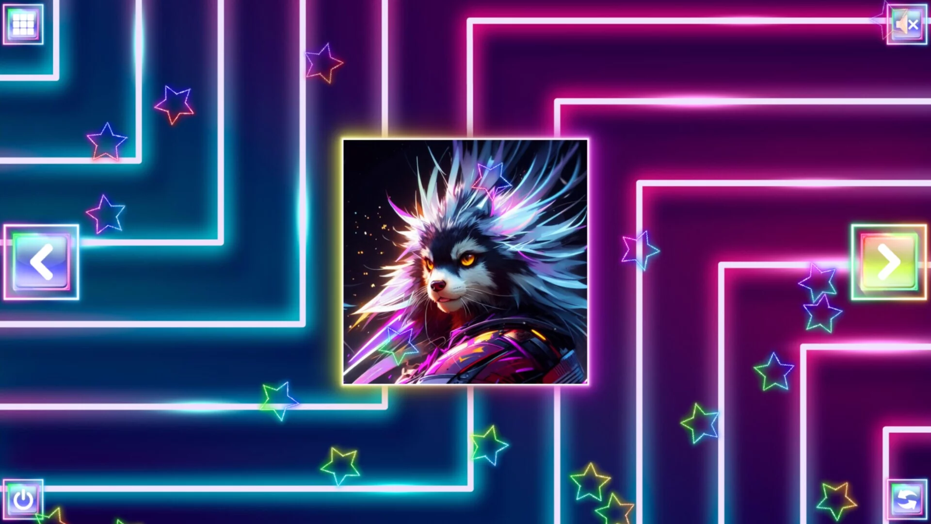Изображение игры: Neon Fantasy: Animals