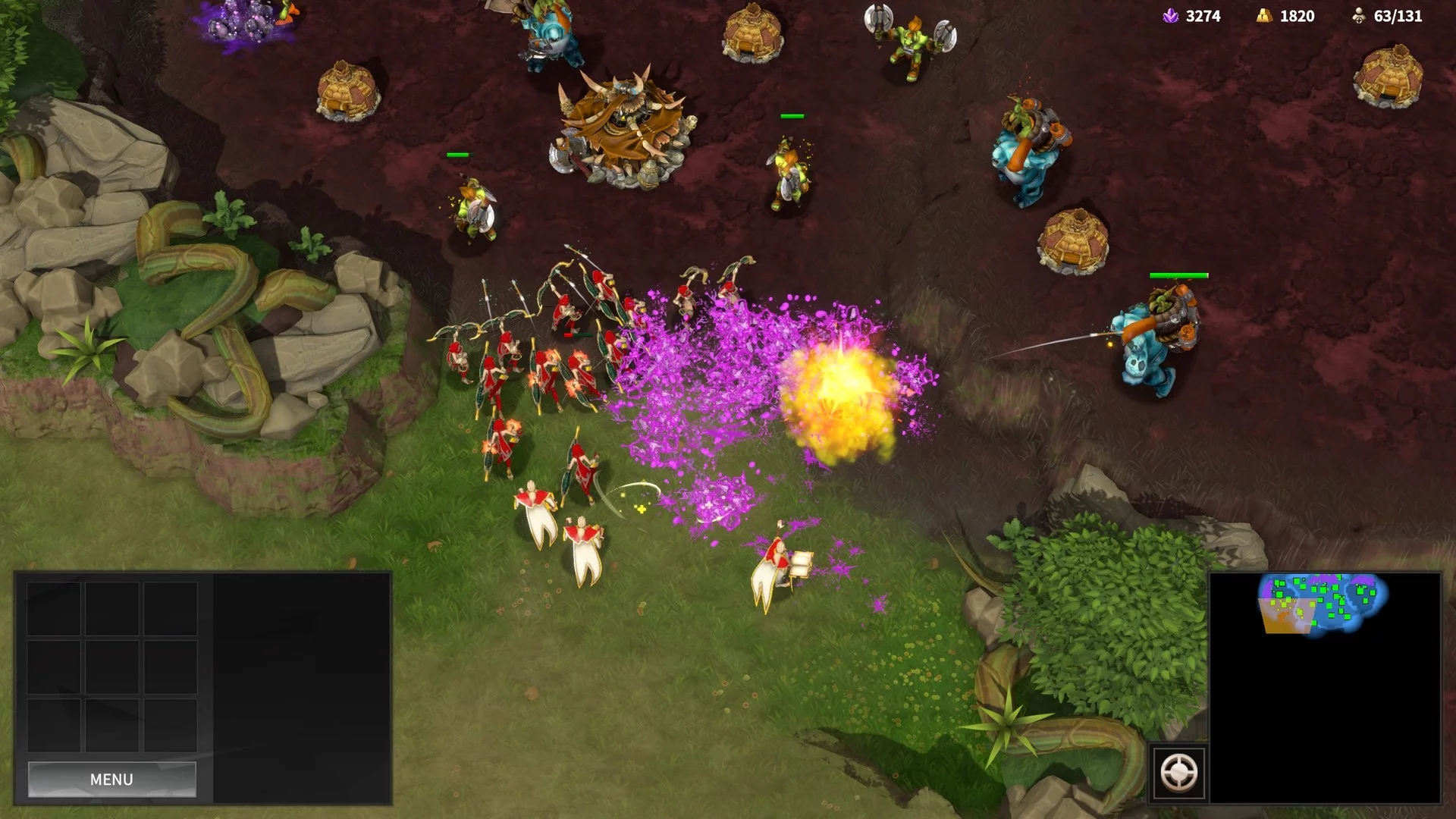 Изображение игры: Purple War