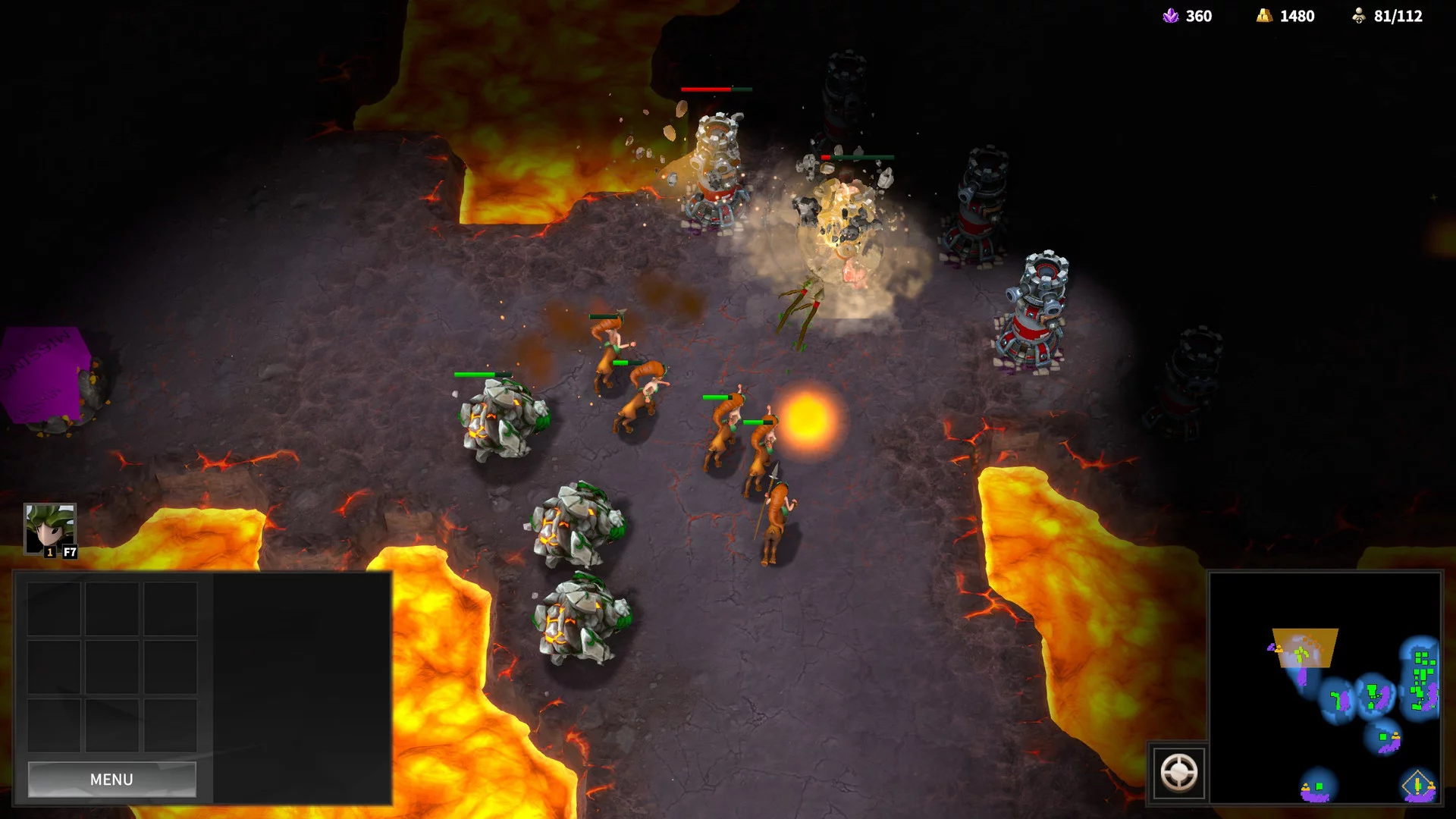Изображение игры: Purple War