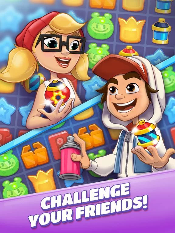 Изображение игры: Subway Surfers Match