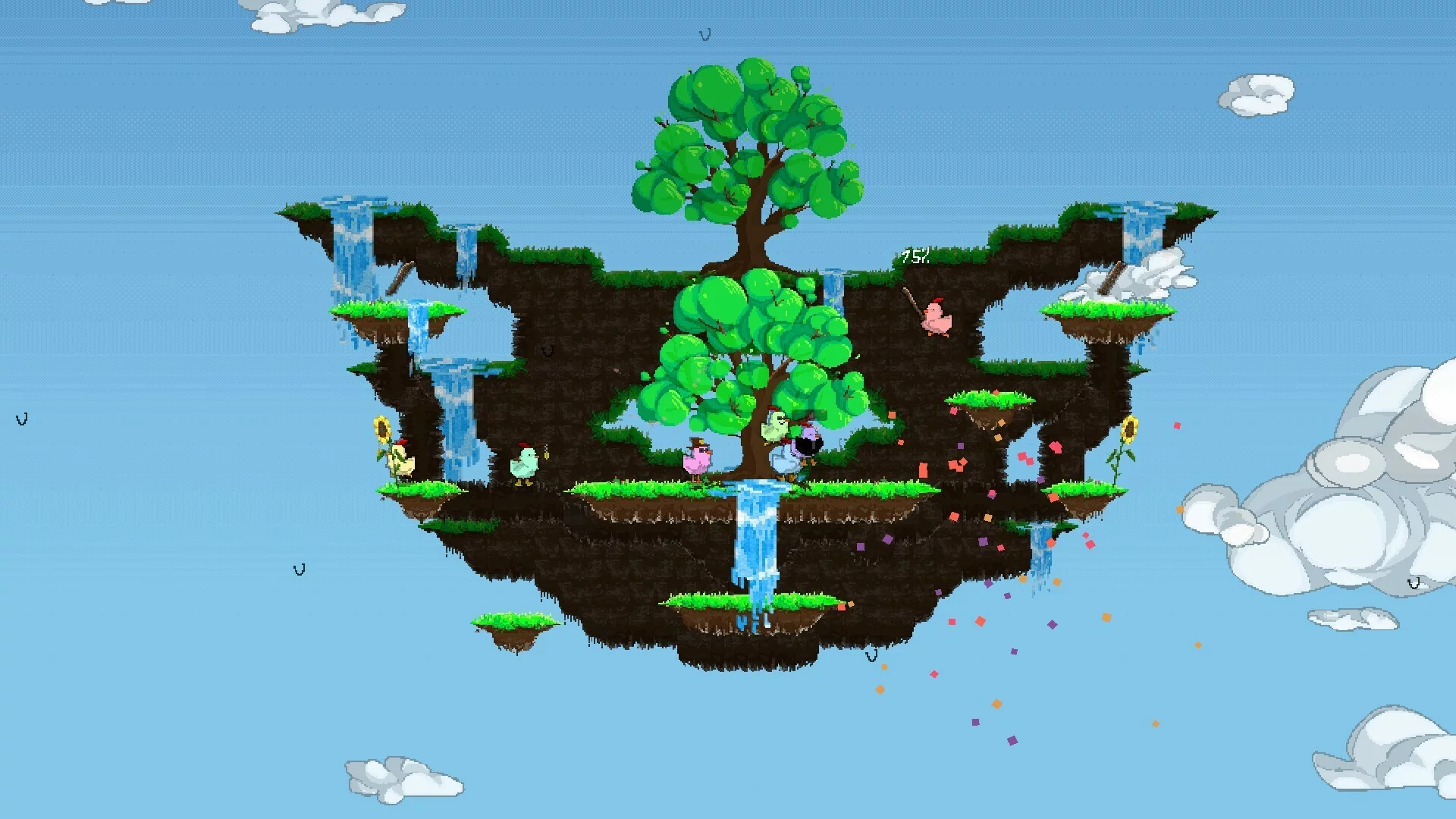 Изображение игры: Chicken Fight