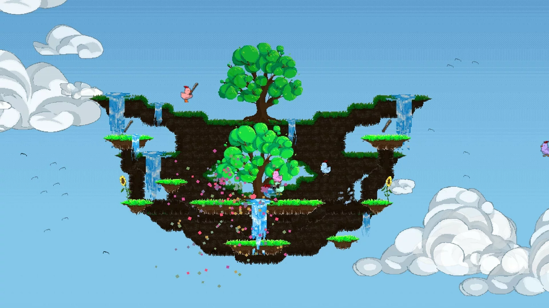 Изображение игры: Chicken Fight
