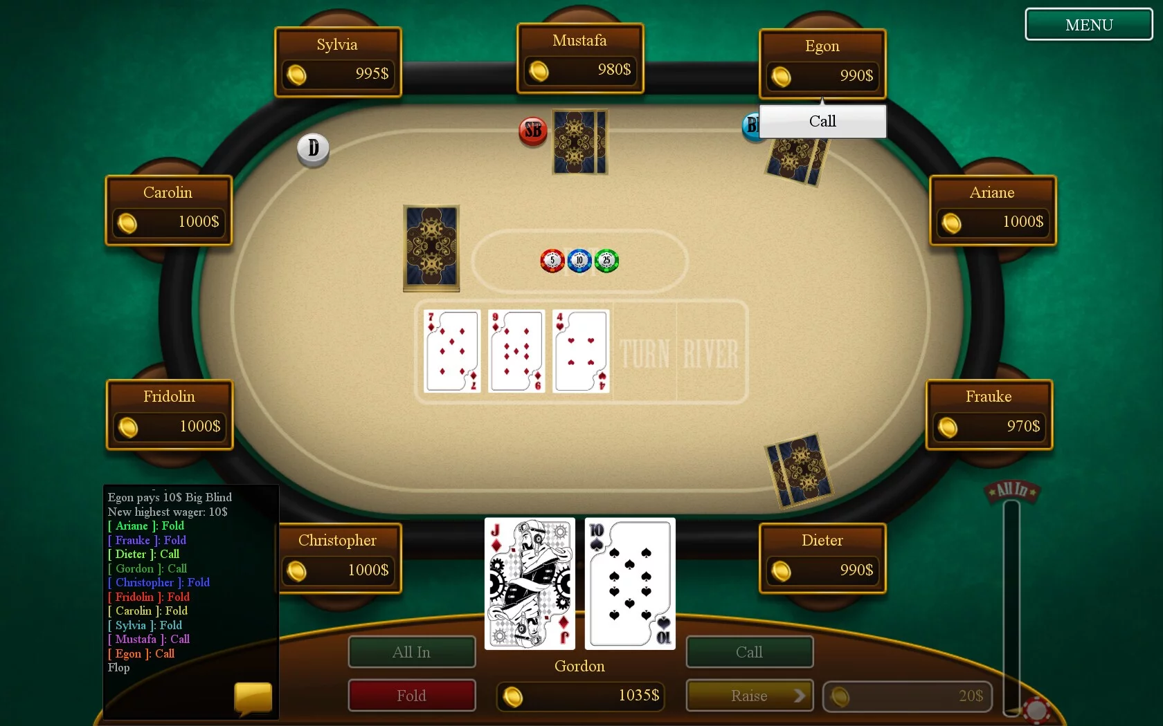 Изображение игры: Royal Class Poker