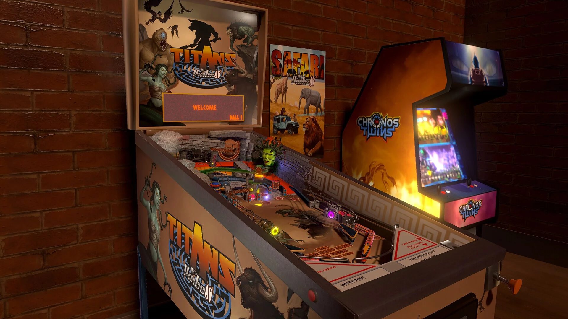 Изображение игры: Titans Pinball