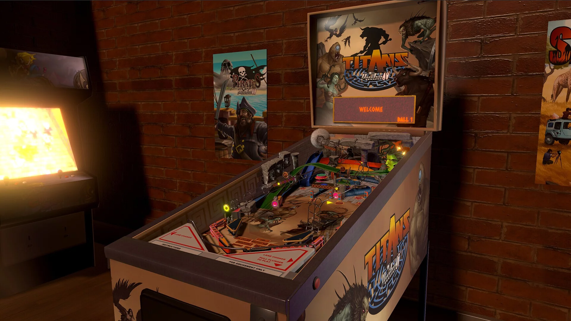 Изображение игры: Titans Pinball