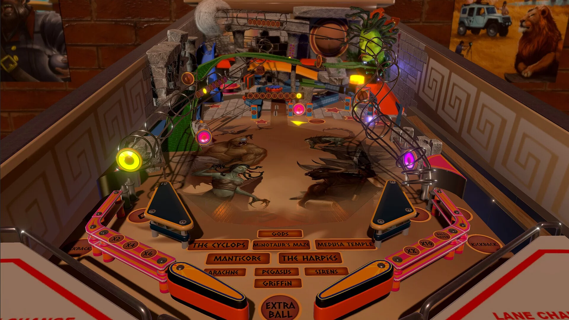 Изображение игры: Titans Pinball