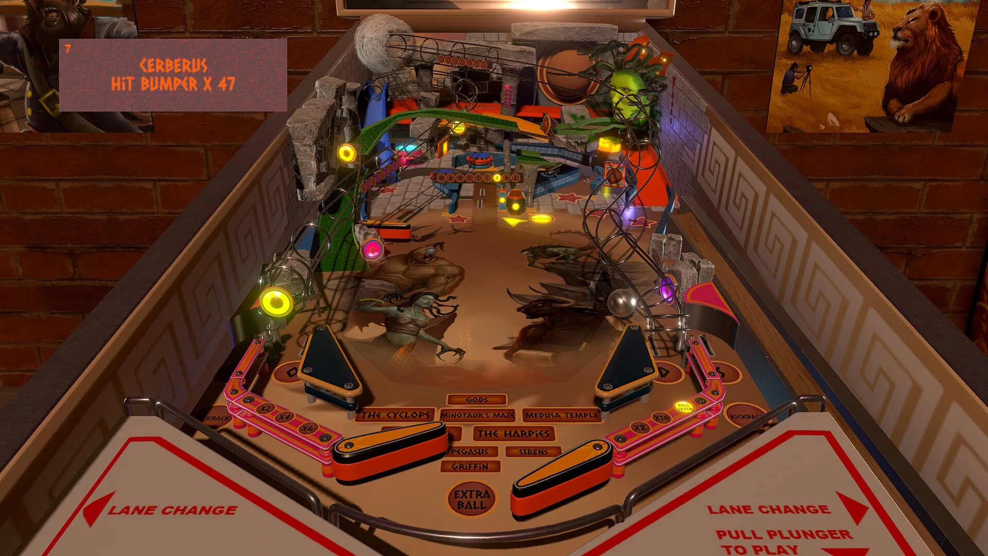 Изображение игры: Titans Pinball