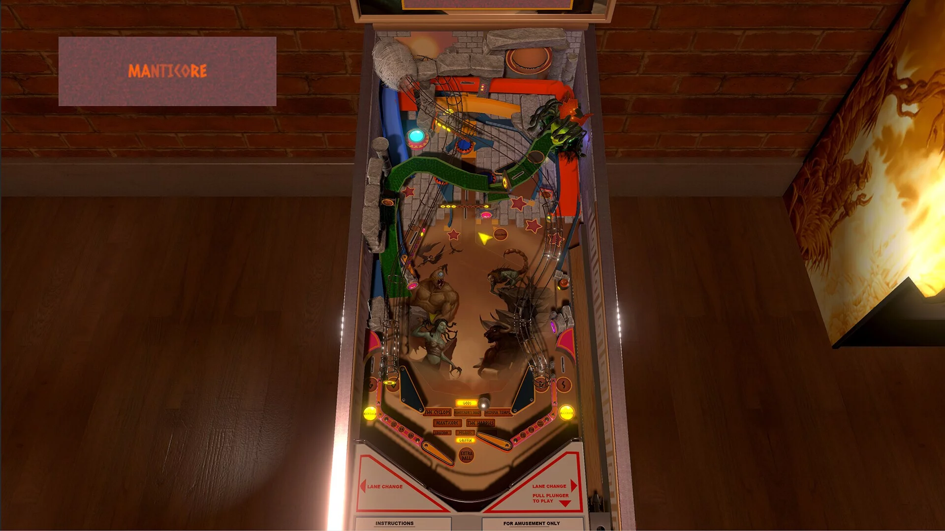 Изображение игры: Titans Pinball