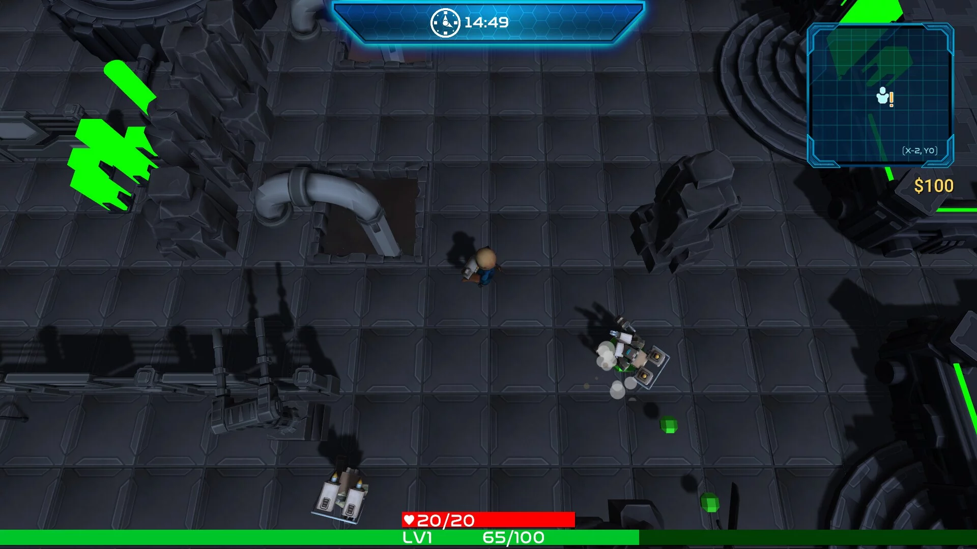 Изображение игры: Space Sergeant Survivors