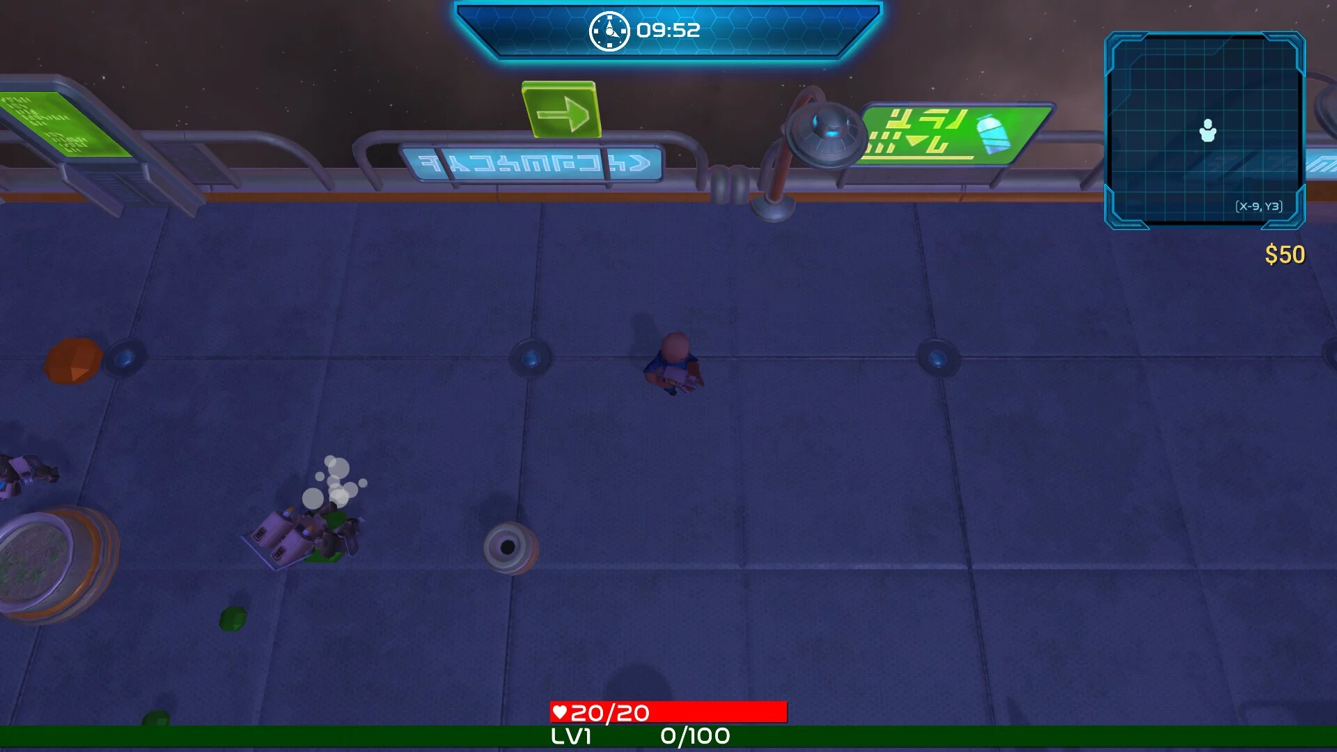 Изображение игры: Space Sergeant Survivors