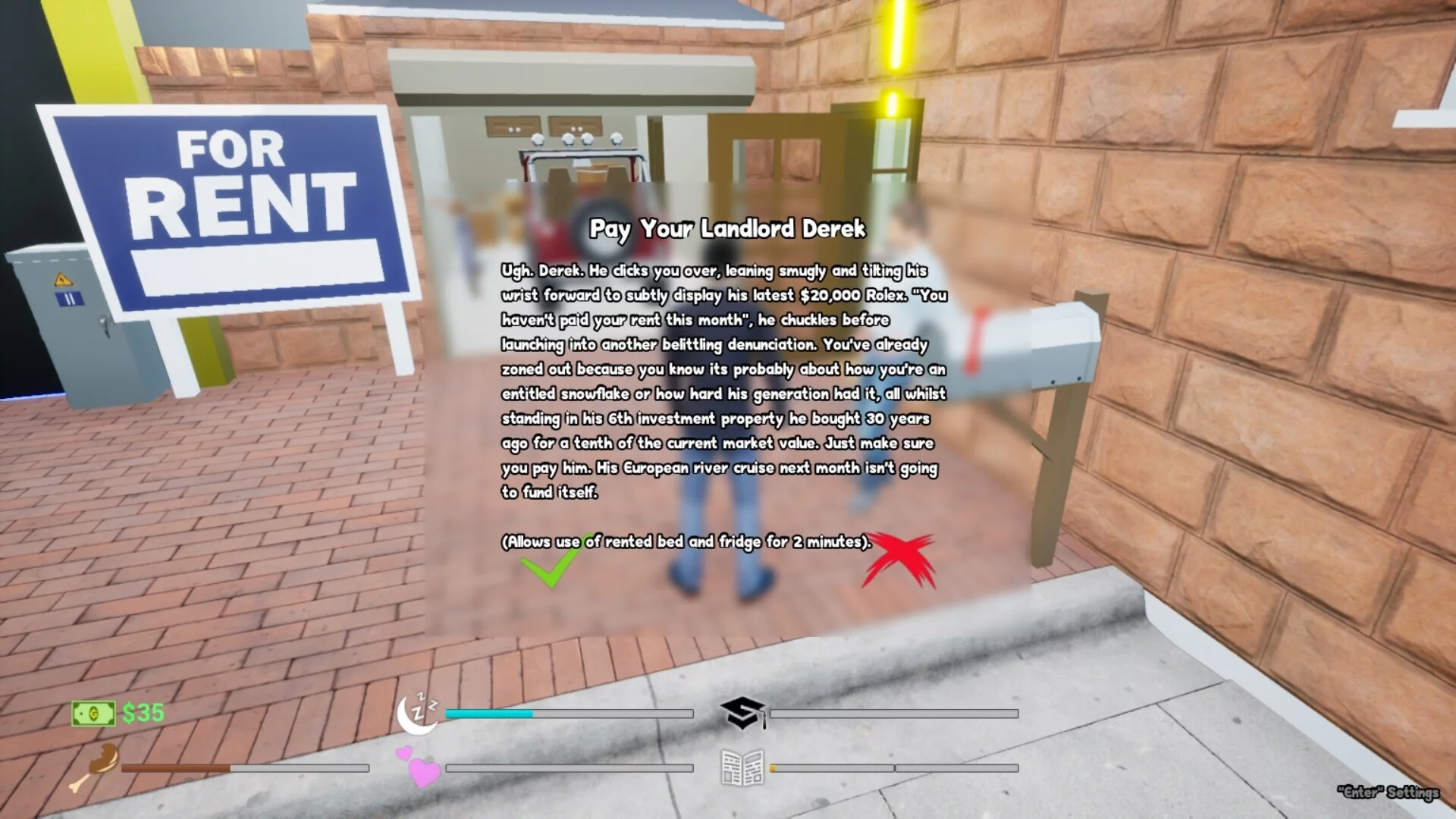 Изображение игры: Millennial Simulator