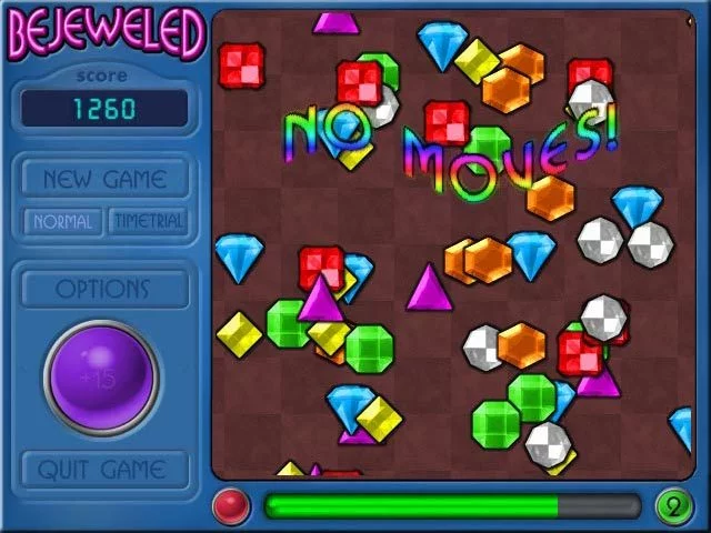 Изображение игры: Bejeweled Deluxe