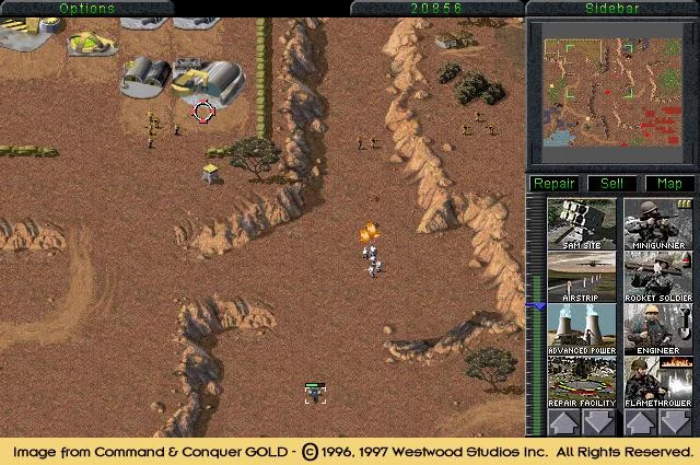 Изображение игры: Command & Conquer Gold
