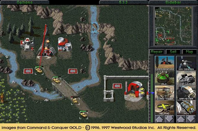 Изображение игры: Command & Conquer Gold