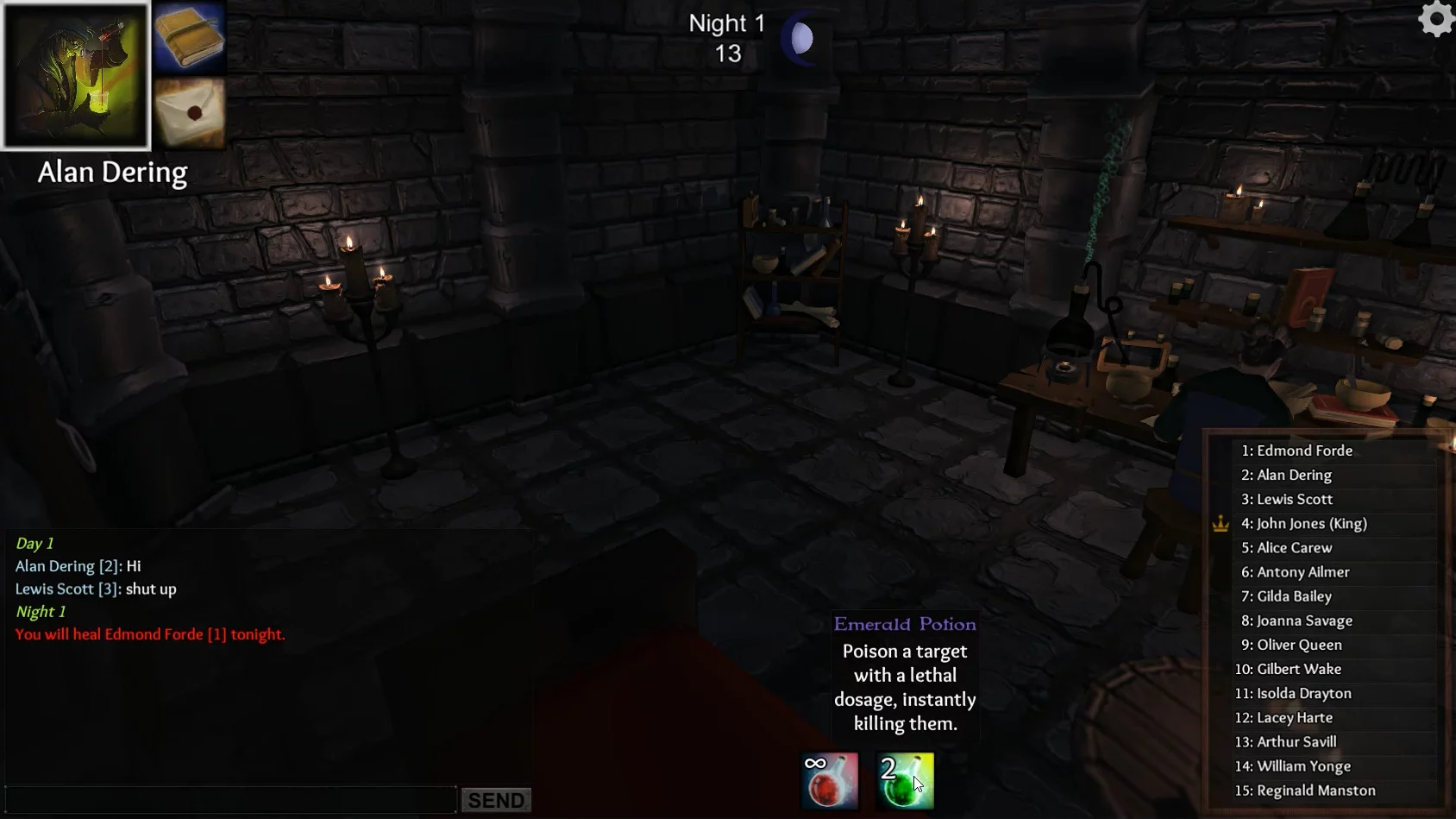 Изображение игры: Throne of Lies The Online Game of Deceit