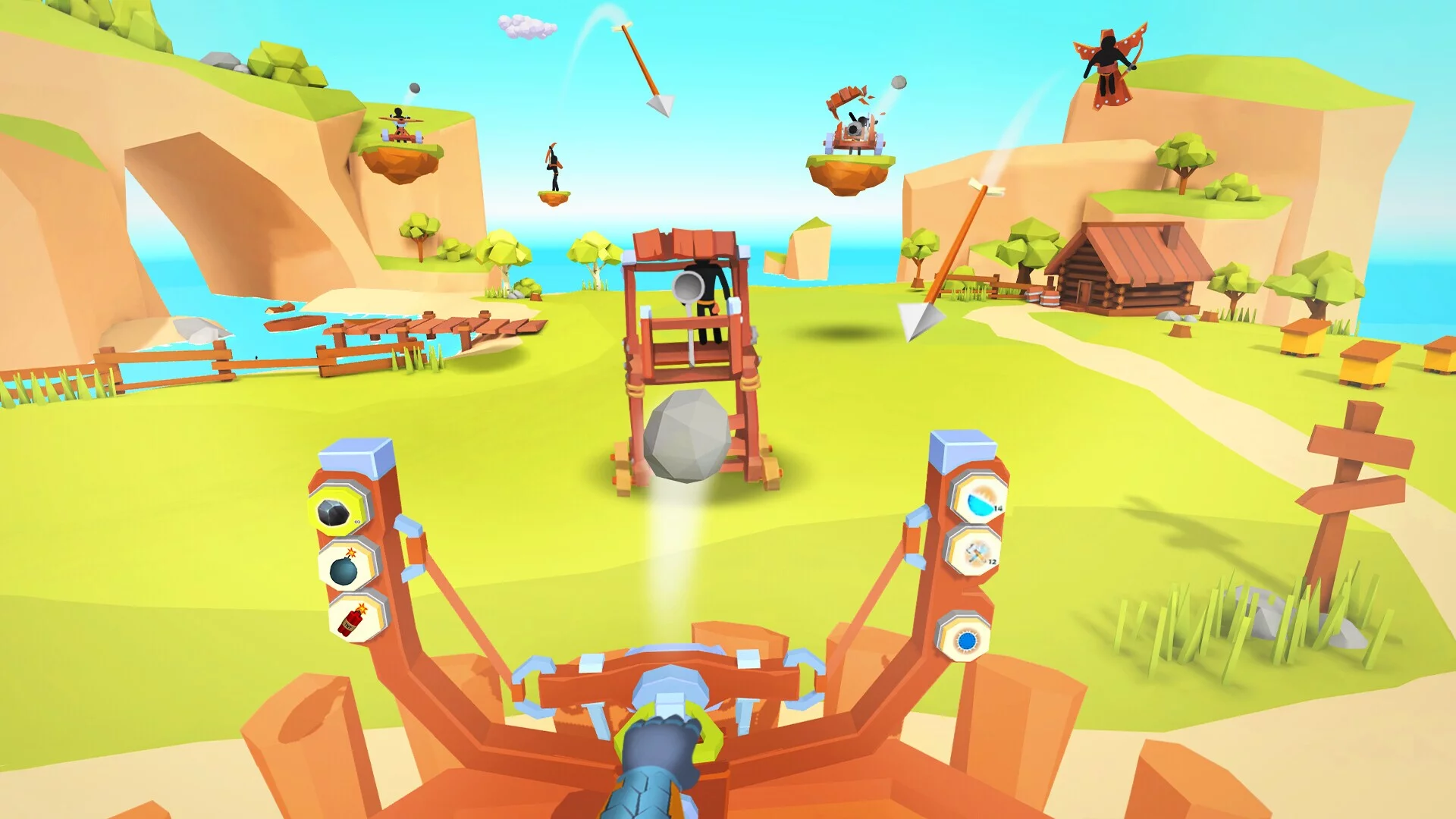 Изображение игры: The Catapult VR