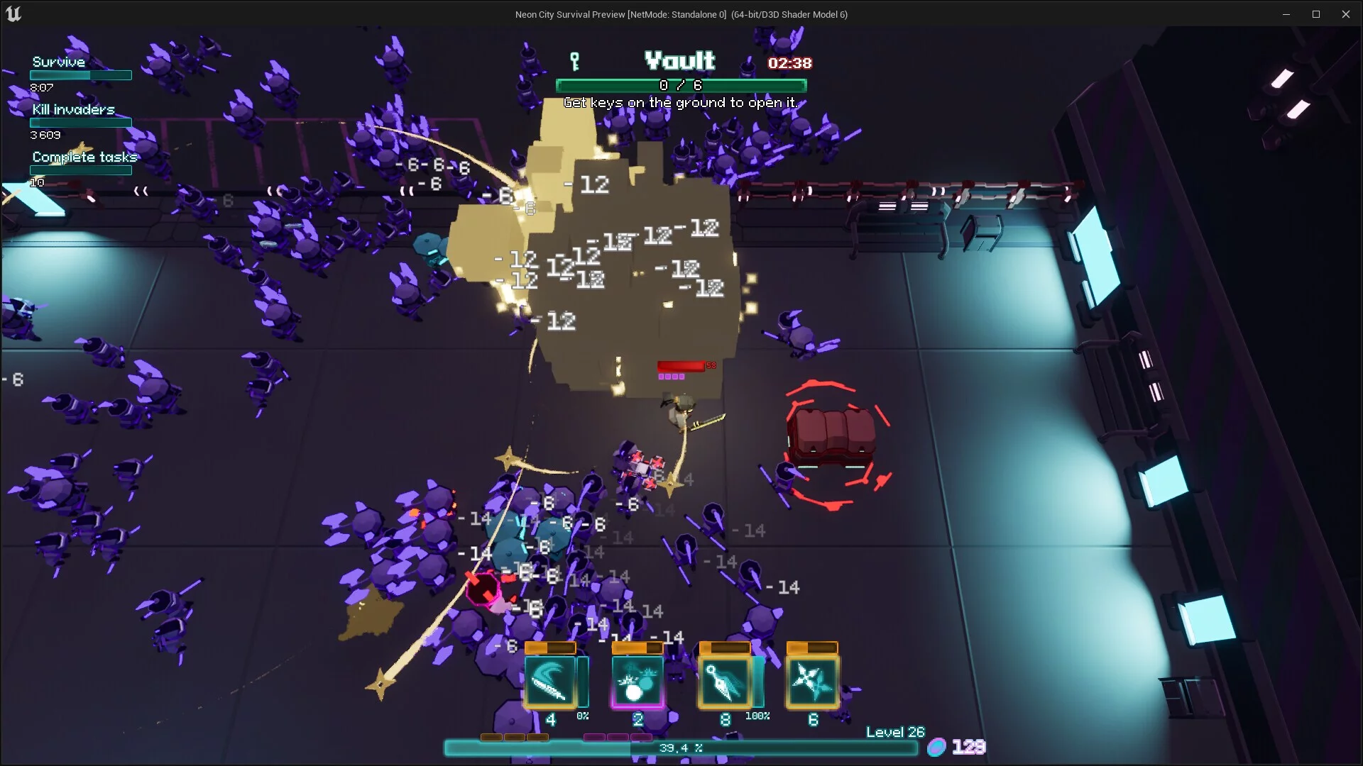 Изображение игры: Neon City Survivor