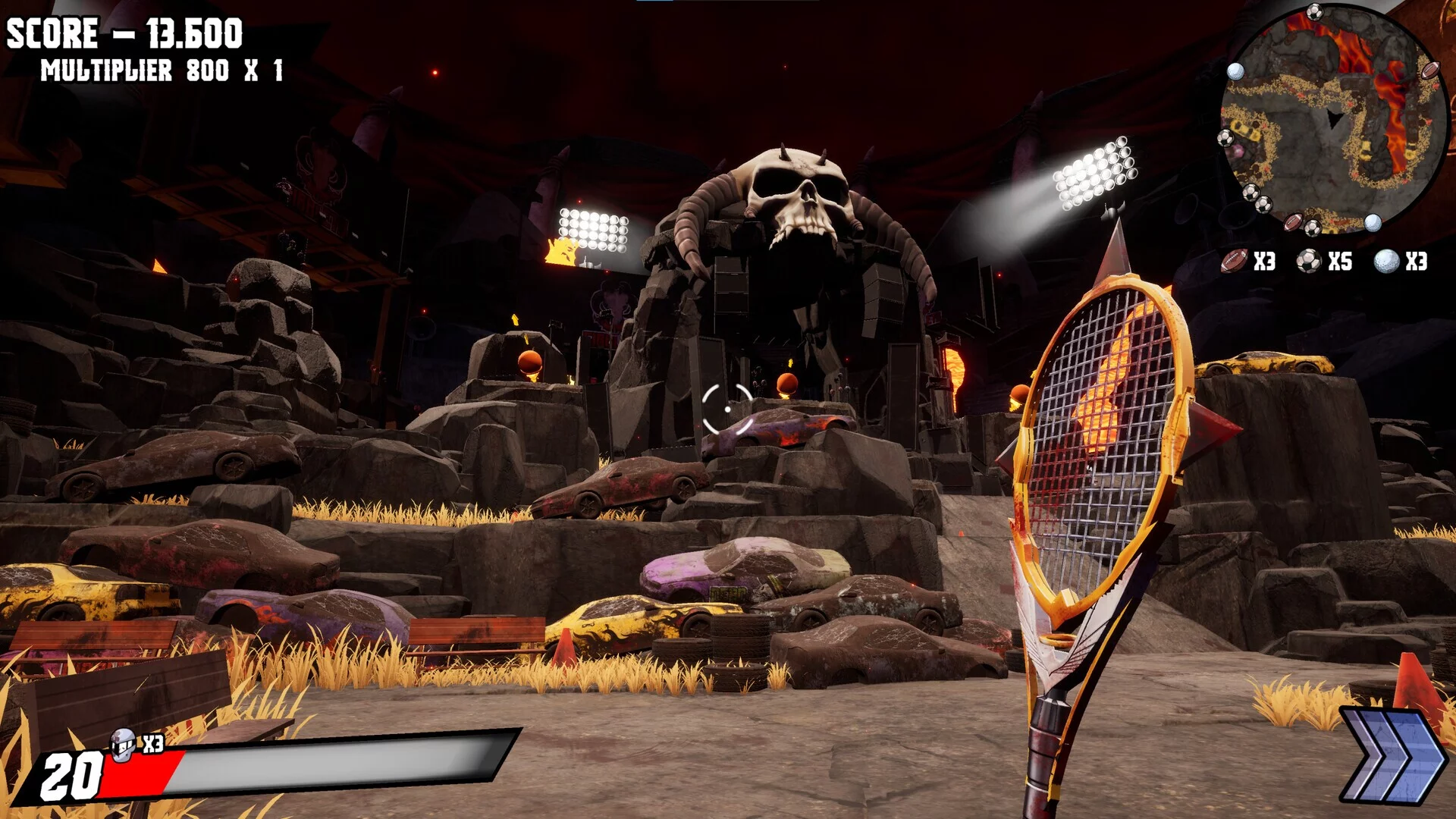 Изображение игры: Hell Of A Racket