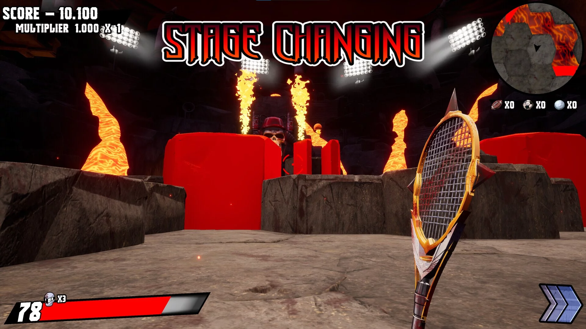 Изображение игры: Hell Of A Racket