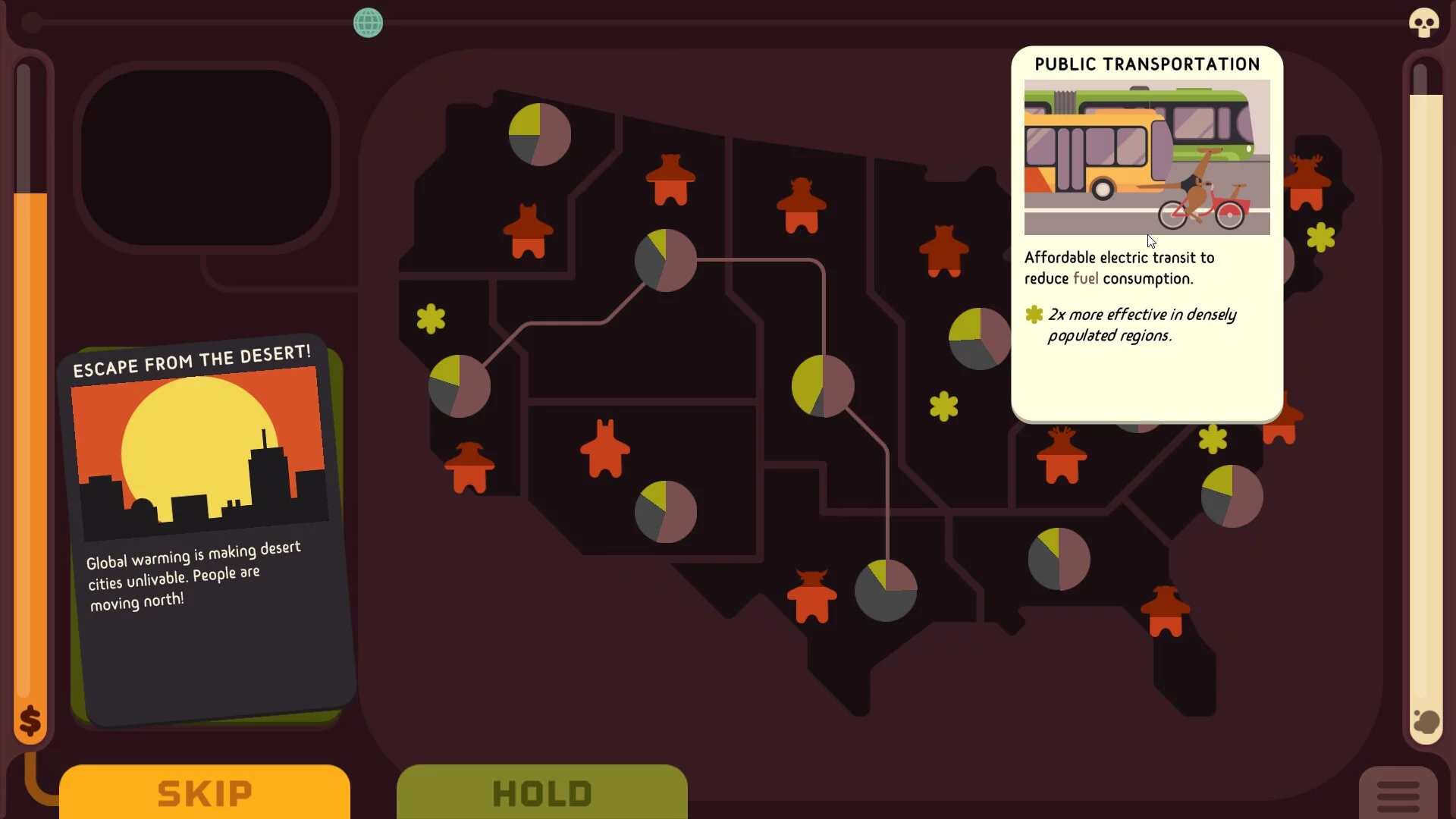 Изображение игры: Green New Deal Simulator