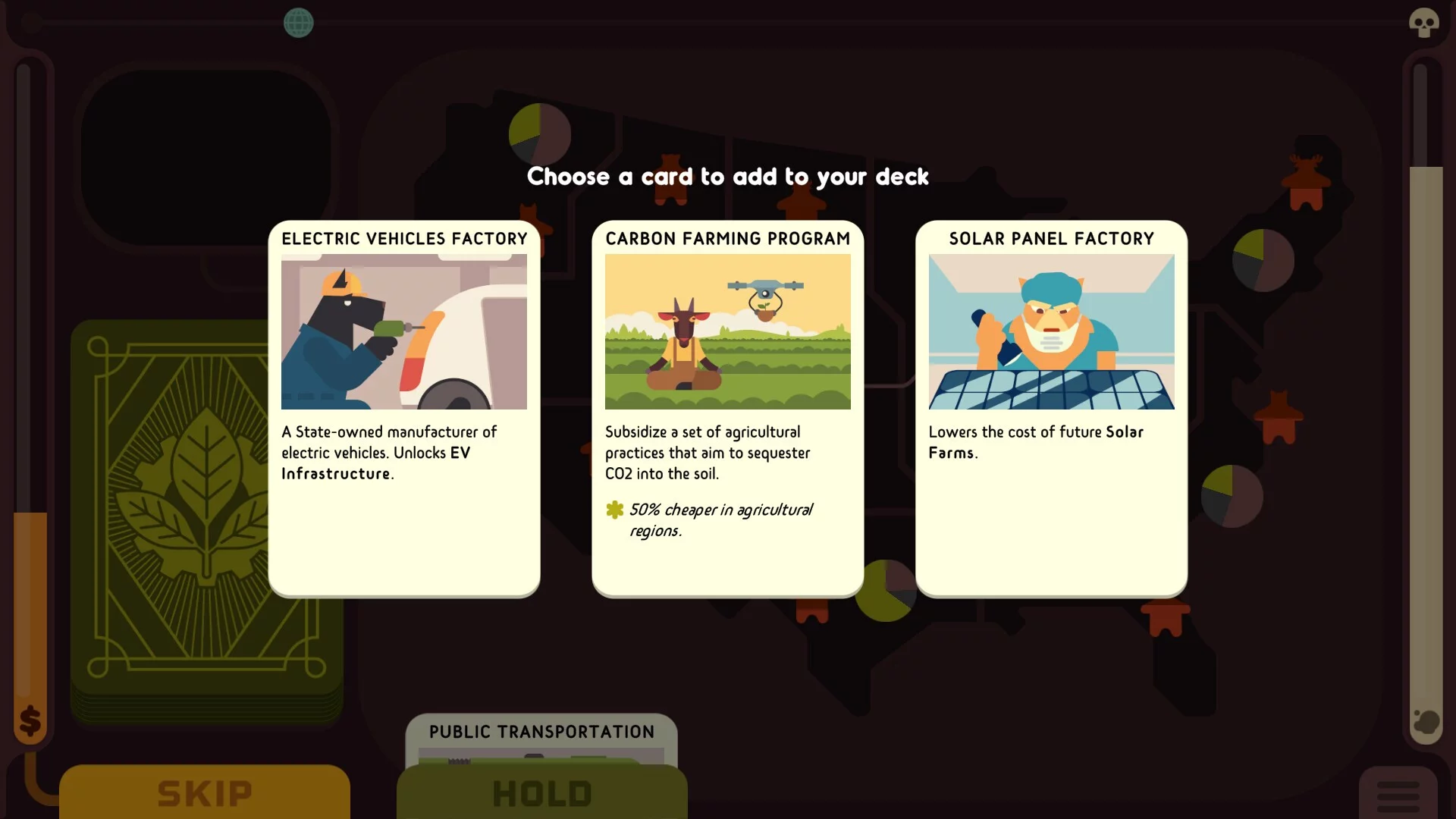 Изображение игры: Green New Deal Simulator