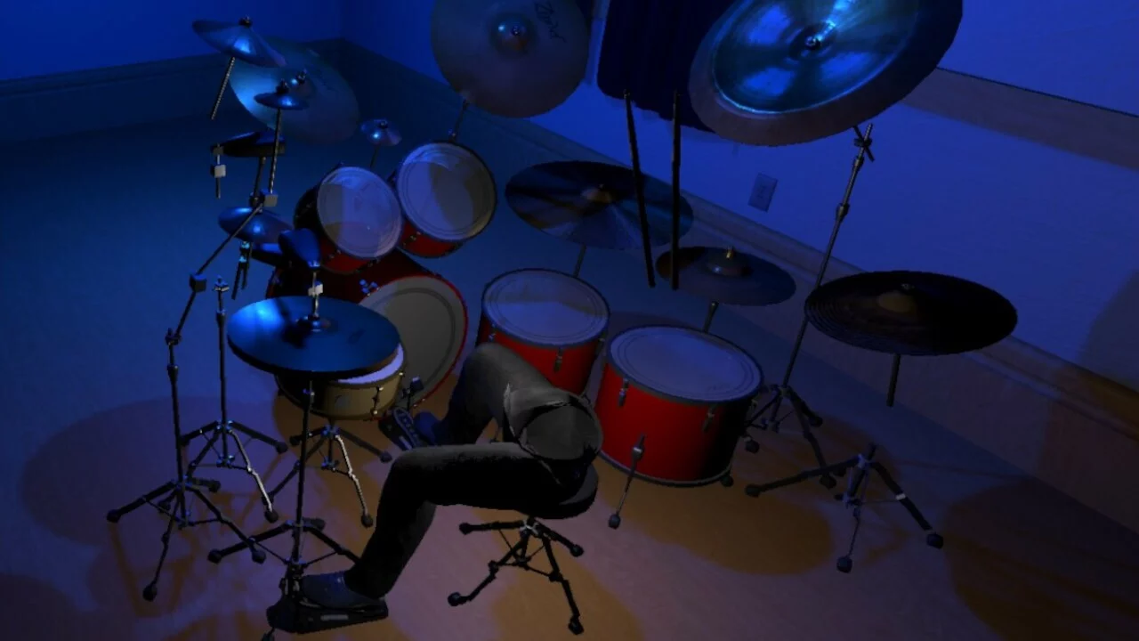 Изображение игры: VR Drums Ultimate Streamer