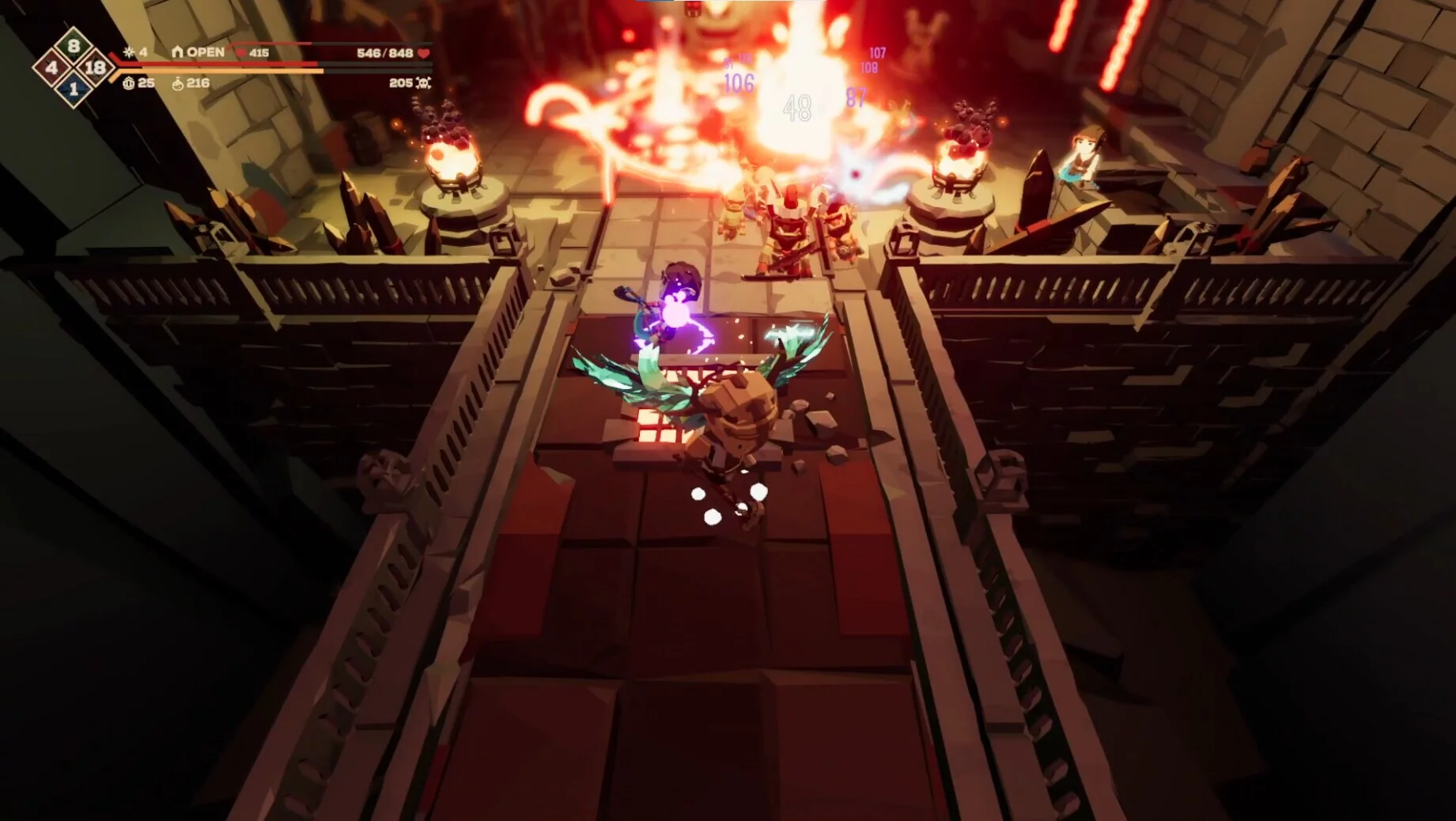 Изображение игры: Knight Crawlers