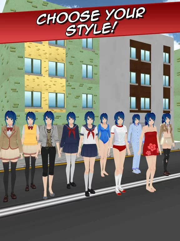 Изображение игры: Sakura - Anime School Girl