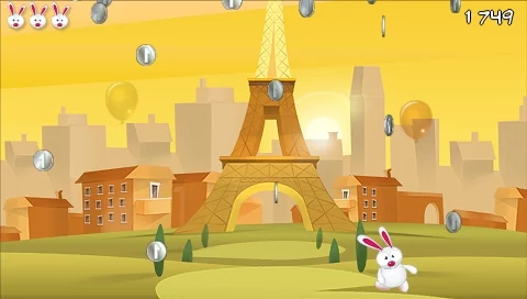 Изображение игры: Bunny Dodge
