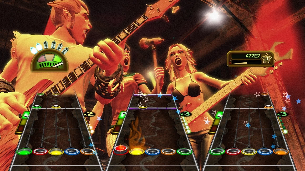 Изображение игры: Guitar Hero: Smash Hits