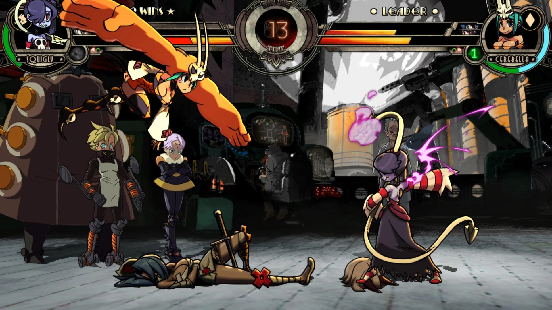 Изображение игры: Skullgirls: Encore - Squigly