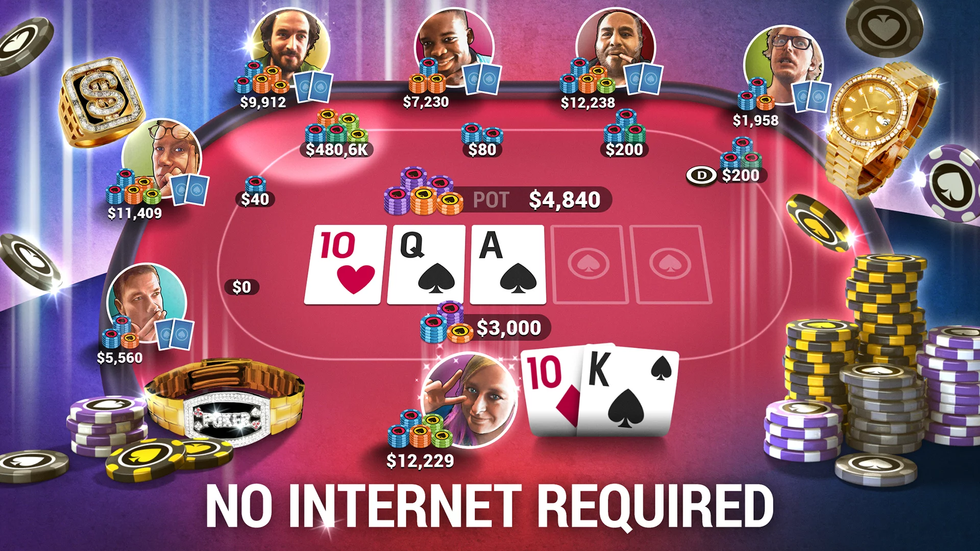 Изображение игры: Poker World