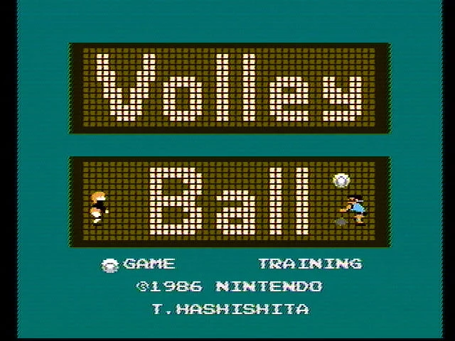 Изображение игры: Volleyball (1986)