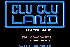 Изображение игры: Clu Clu Land (1984)