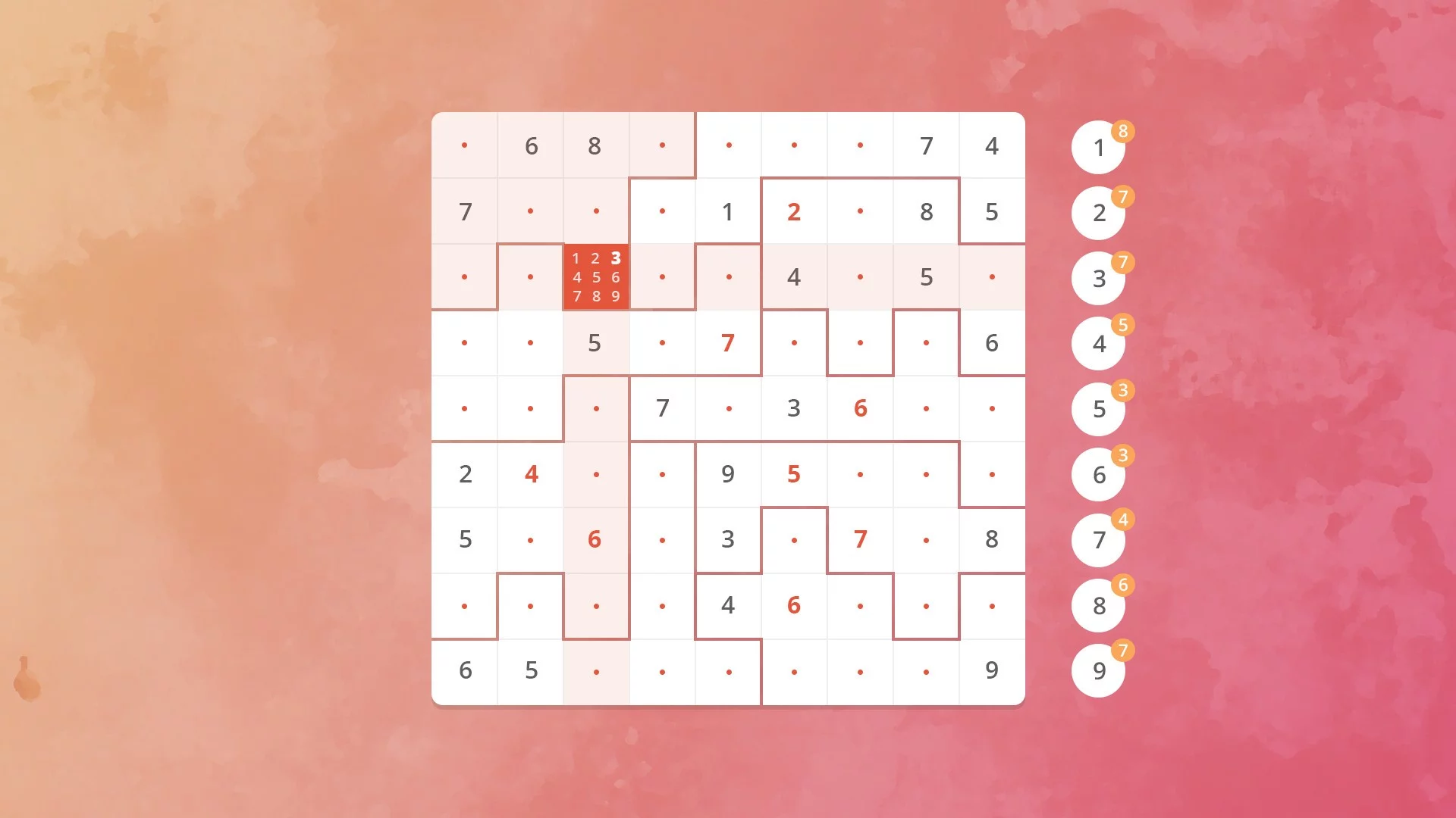 Изображение игры: Sudoku Jigsaw