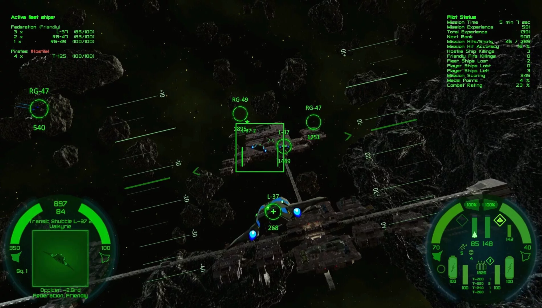 Изображение игры: Space Wing Cadet