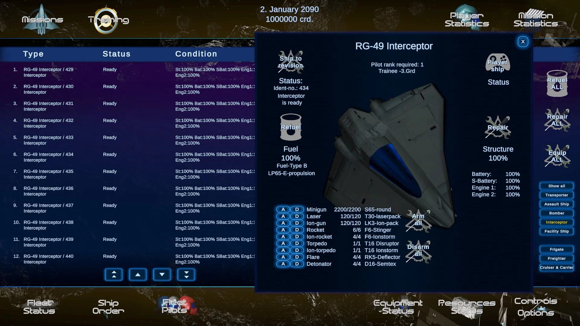 Изображение игры: Space Wing Cadet