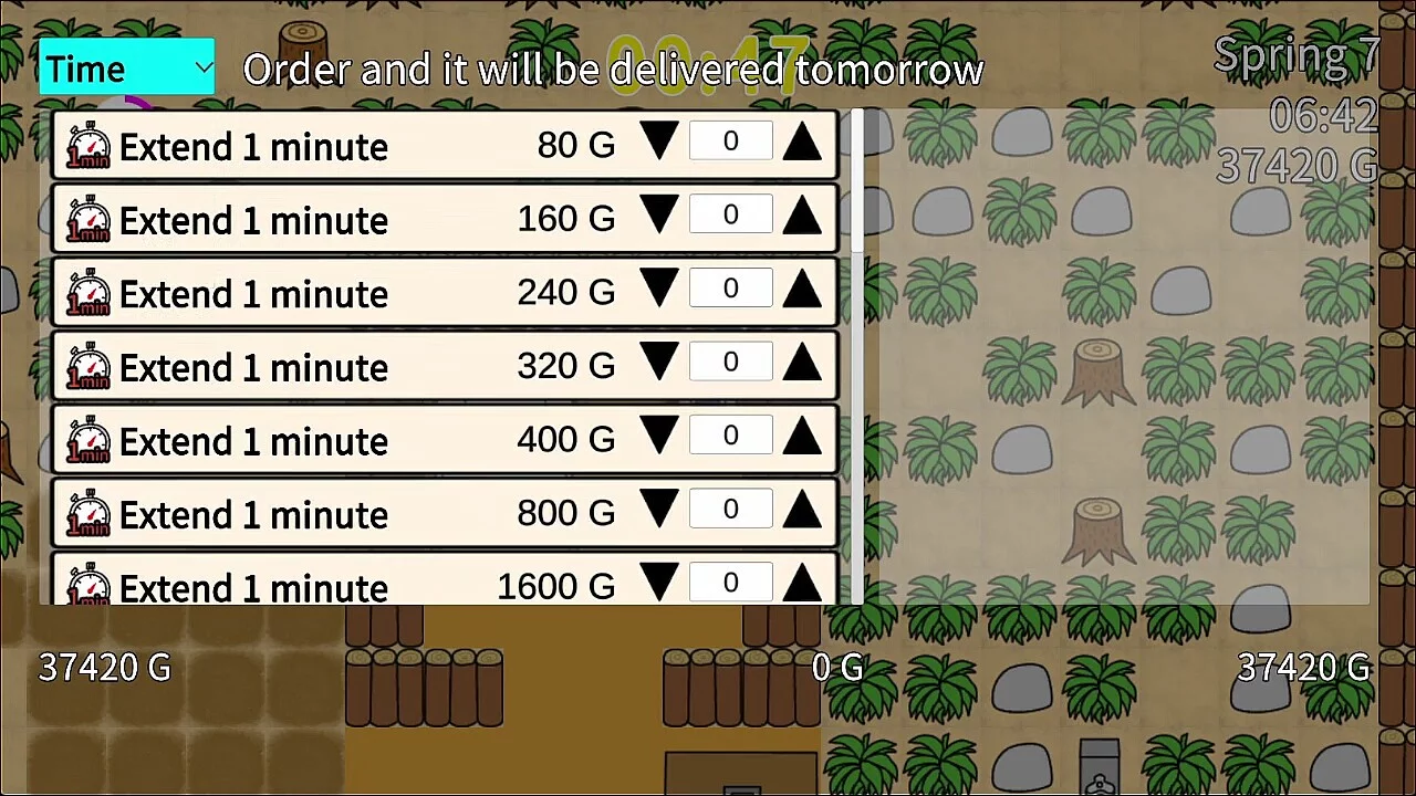 Изображение игры: Time Limit Harvest（タイムリミットハーベスト）