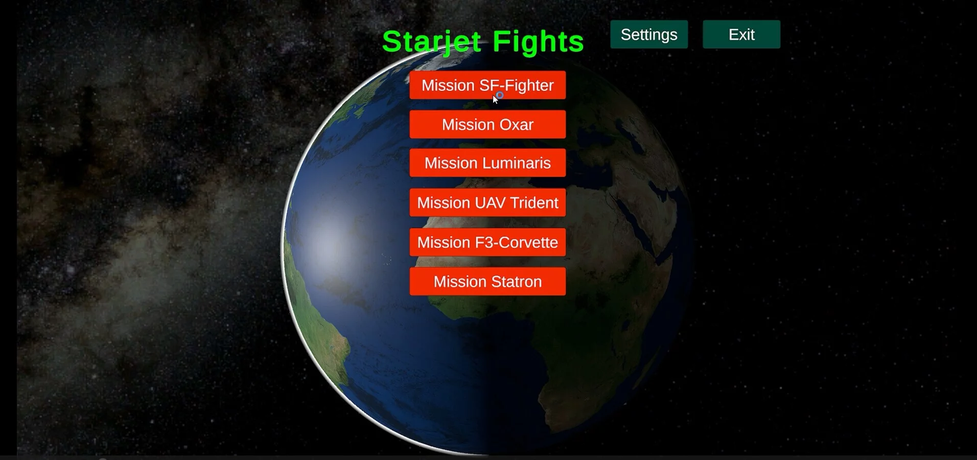 Изображение игры: Starjet Fights