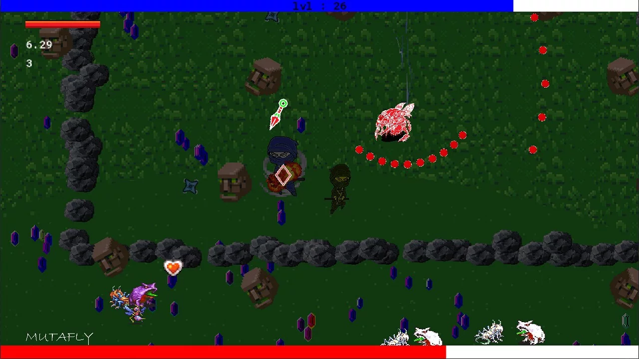 Изображение игры: Ninja Golf 2