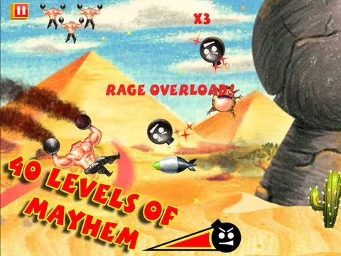 Изображение игры: Serious Sam: Kamikaze Attack!