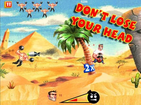 Изображение игры: Serious Sam: Kamikaze Attack!
