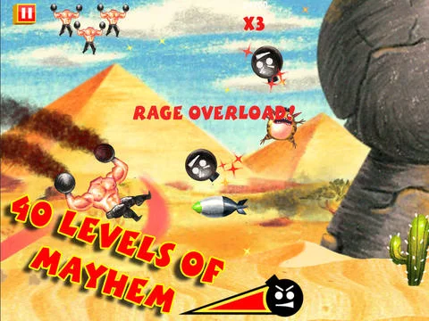 Изображение игры: Serious Sam: Kamikaze Attack!